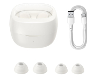 BASEUS Bowie WM02 True Wireless Earphones creamy-white - 1266427 - zdjęcie 6
